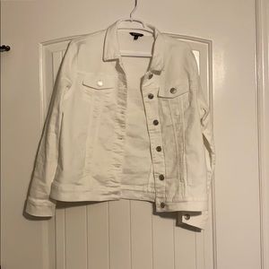 White Jean jacket